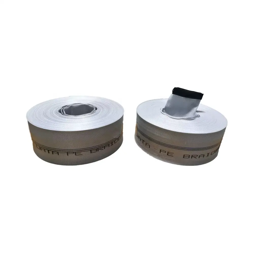 德州双层涤纶编织水带